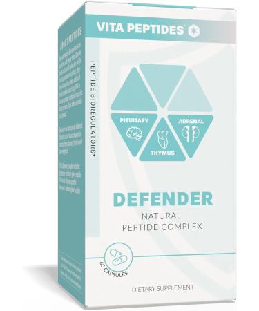 Vita Peptides Defender - Natural Peptide Bioregulator Complex (Thymus Pituitary Gland Adrenal) - Buy Online on GoSupps.com
