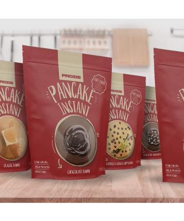 Prozis Instant Pancake Protein Mix 1250g Chocolate - Buy Online on GoSupps.com