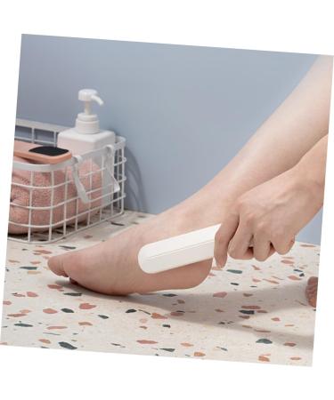 POPETPOP 1pc Foot Rubbing Board Nursing Foot for Dead Skin Coarse Callus Remover Foot Callus File Pedicure Tool Dead Skin Not Hurt White Abs Pedicure Brush - Buy Online on GoSupps.com