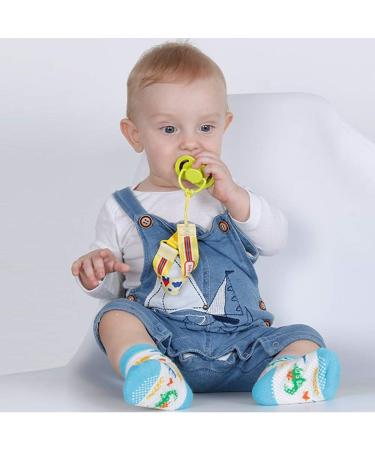 Uberming 8-Piece Fabric Pacifier Chains Set - Colorful Clips for Newborns | Unisex & Versatile Nipple Chains for Baby Girls & Boys - Buy Online on GoSupps.com