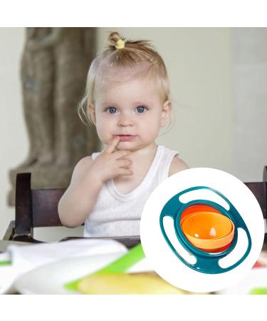 Shop 1/3 Gyro Bowls for Children | Spill-Proof Snack Bowls for Toddlers | 360 Rotatable Baby Food Bowls - Snack Lion (3PCs) - Buy Online on GoSupps.com