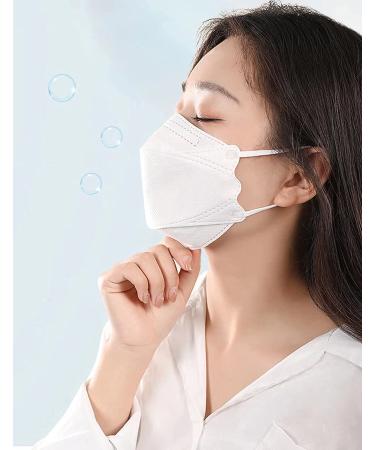 50PCS KF94 Black Disposable Face Masks Mix-Navy 4-Ply Protection 3D Face Shield for Adults - Buy Online on GoSupps.com