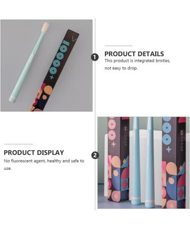 4 Mothership Soft Manual Toothbrush Set Perfect for Adults & Pregnant Women | Tongue Cleaners & Dental Hygiene Tools | International Shipping - Buy Online on GoSupps.com