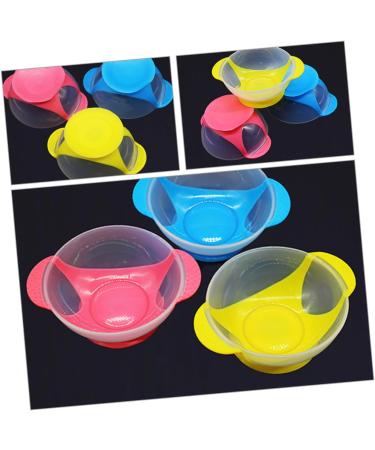 FRCOLOR 1 Set Hair Dye Bowl Hair Dye Brush Hair Dyeing Brush and Bowl Hair Coloring Bowl Salon Hair Dyeing Brush Hair Coloring Brush Hair Dyeing Bowl Hairdressing Tool Sucker Plastic - Buy Online on GoSupps.com