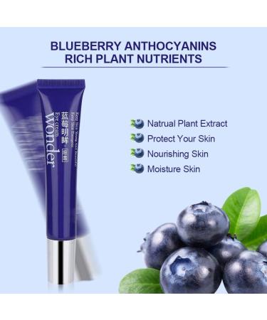 Blueberry Nourishing Eye Cream Dark Circle Cream Contains Blueberry Extract Eye Wrinkle Reduction Essence Promotes Youthful Radiant Eyes - Buy Online on GoSupps.com