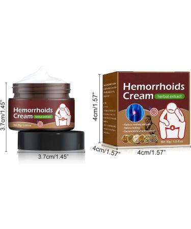 Hemorrhoid Relief Cream: Fast Pain and Itch Relief for Piles - Soothes Swelling and Burning Discomfort - Buy Online on GoSupps.com