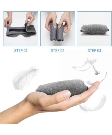 Modal Cotton Travel Sleep Mask Eye Mask with Longer Adjustable Strap for Women Men and Kids Fully Coverage with Earplugs Hanger and Travel Pouch Grey - Buy Online on GoSupps.com