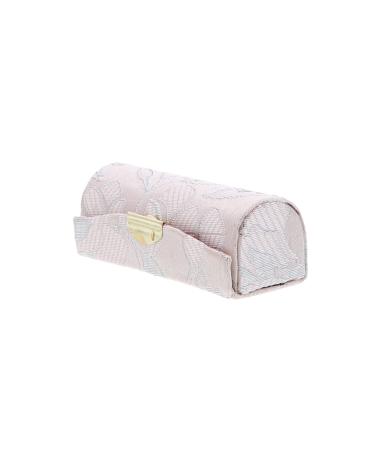 Elegant Peach Lipstick Case with Mirror - Stylish Lip Stick Holder for Ladies - Buy Online on GoSupps.com