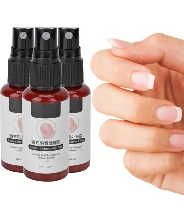 3pcs Nail Cuticle Remover 30ml Nail Cuticle Softener Nail Cuticle Soften Liquid Remove Dead Skin for Manicure Pedicure Nail Art Accessory for Home Salon - Buy Online on GoSupps.com