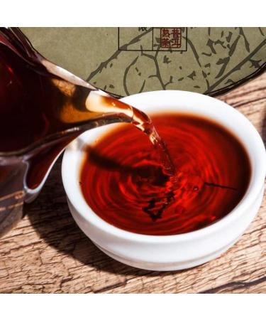 jin zhen tea 357g Palace tribute cake Yunnan Pu'er tea cooked tea 357g - Buy Online on GoSupps.com