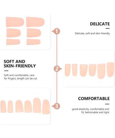 Minkissy Valgus Guards Spacers Orthotic Feet Cushion Protectors - 8 Pairs, Silicone with Breathable Holes, Toe Separators, Thumb Protector - 6x3cm - Buy Online on GoSupps.com