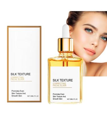 Huile corporelle en soie hydratante & claircissante lixir visage avec antioxydants & vitamine E lisse ridules am liore texture & tonus de la peau formule l g re absorption rapide (1pcs)