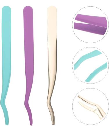 Beaupretty Eyelash Extension Tweezers - 3-Pack Eyelash Pliers & Applicator Tools for False Eyelashes - Buy Online on GoSupps.com
