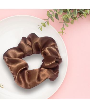 6 Pack Hair Scrunchies Ponytail Holders Colorful Ponytail Holder Satin for Girls Women Soft Hair Scrunchies Elastic Hair Bands Hair Scrunchies Hair Accessories for Girls Women and Ladies - Buy Online on GoSupps.com