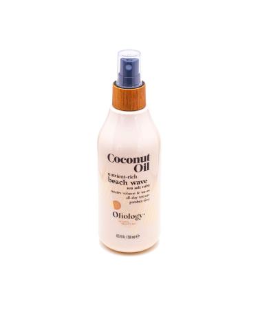 Oliology Coconut Oil Beach Wave Sea Salt Spray - Volumizing Tousled Waves Last All Day | 8 Oz - Buy Online on GoSupps.com