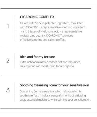 SNP CICARONIC cleansing foam with cica 180 ml - Buy Online on GoSupps.com