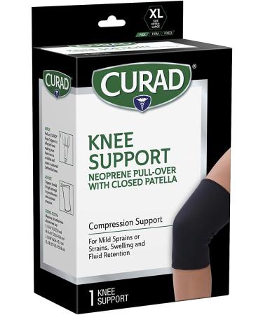Buy Medline Curad X-Large Knee Support | Neoprene Closed Patella | International Shipping Available - Buy Online on GoSupps.com