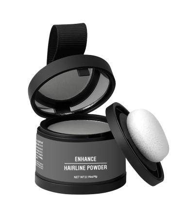 Hair Powder - Root Touchup Powder Applicator Included Long Lasting Hair Shading Tool Hair Concealer Gray Coverage for Fine and Thinning Hair