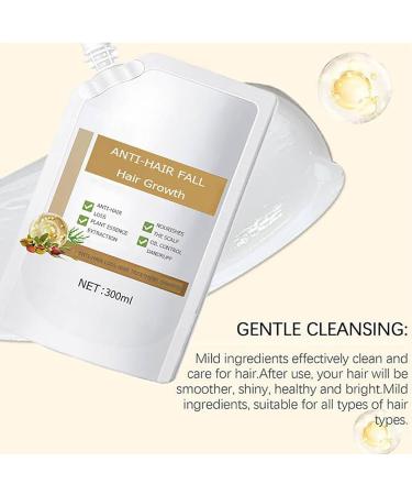 Shampoo Anti Hair Loss Shampoo Anti Hair Loss Shampoos Ginger Stimulate Hair Growth Shampoo Moisturizing Hair Thickening Cleanser Natural Plant Oil Control Rinse - Buy Online on GoSupps.com