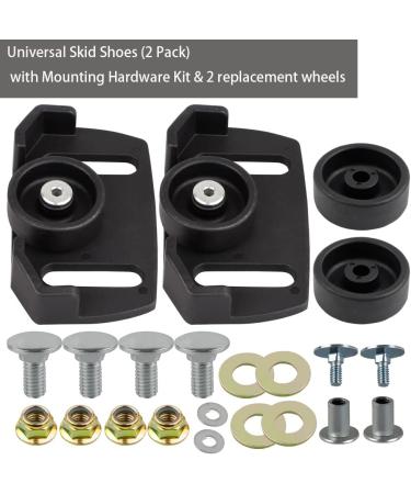 HUSWELL Universal Roller Wheel Skid Slide Shoes - Snow Blower Accessory - Buy Online on GoSupps.com