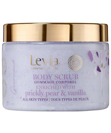 LEVIA Levia | Body Scrub & Body Butter 350 ml | Exfoliating & Intense Hydration | 4 Ranges: Romance Gourmand Elegance Sensual (Gourmand Body Scrub Vanilla & Prickly Pear 350 ML)