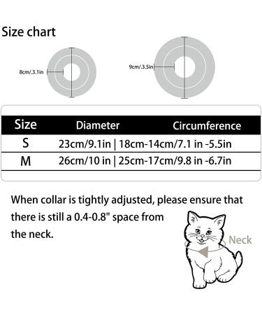 Adjustable Cat & Dog Cone Collar | Post-Surgery Recovery & Anti-Lick | Soft Polyester | Pack of One (S Black) - Buy Online on GoSupps.com
