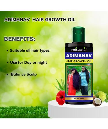 Buy Adivasi Herbal Hair Oil - Ayurvedic Hair Care for Growth & Shine | International Shipping Available - Buy Online on GoSupps.com