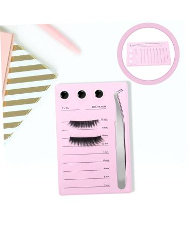 Shop Magnetic Eyelash Board - Suction Eyelash Tray & Grafting Tools | Pink Makeup Supplies for Perfect Eyelash Display - Buy Online on GoSupps.com