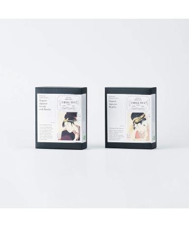 Japanese Sencha with Matcha Green Tea -100% Japanese Green Tea by CHILL TEA Tokyo - Plastic-Free Tea Bags - First Flush - Fresh Umami - (30 Tea Bags) - Buy Online on GoSupps.com