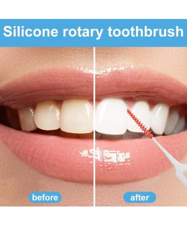 Sivono 200 StK Interdental Brushes - Soft Spiral Design for Effective Cleaning | Dental Floss Sticks for Optimal Oral Care - Buy Online on GoSupps.com