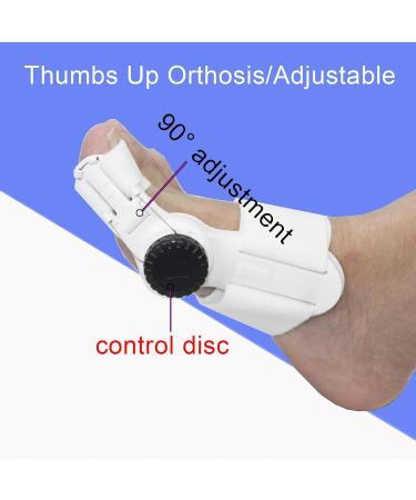 VIDECOR Finger Splints Big Toe Straightener - Pain Relief Correction Tool - Buy Online on GoSupps.com