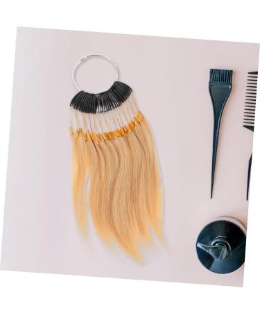 Mikikit Lot 30 M ches de Cheveux Humains Naturels 8 Tons Dor s pour Coloration Capillaire Pratique Outils de Teinture pour Coiffeurs D butants et Professionnels en Salon Domicile - Buy Online on GoSupps.com