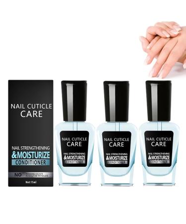 Onycholysisheal nail strengthening and growth scheme nail thickness and growth for damaged nails slide -skin care oil nail thickness (3 PC)
