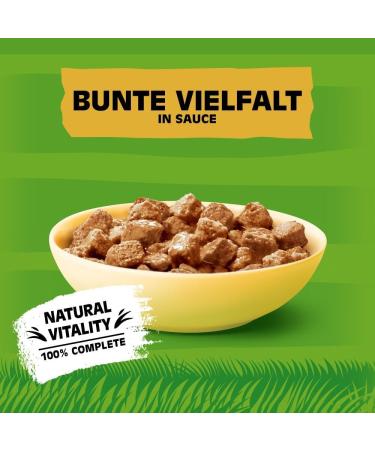 KITEKAT Portion Bag Multipack 4 x 12x85g | Colorful Wet Cat Food in Sauce - Chicken Beef & Salmon | International Shipping Available - Buy Online on GoSupps.com