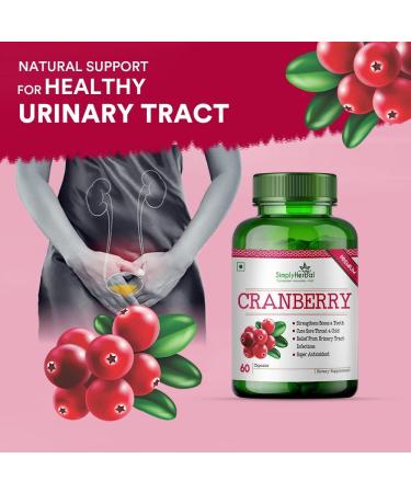 D Mannose Cranberry Extract Capsules 800 MG Supplement - Promotes Urinary Tract Health - 60 Capsules - Buy Online on GoSupps.com