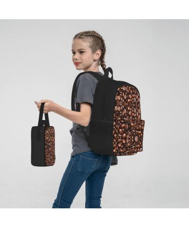 Funny Roasted Coffee Beans School Bag + Pen Case + Lunch Bag Combo 3-Piece Set Combo. Funny Roasted Coffee Beans One Size - Buy Online on GoSupps.com