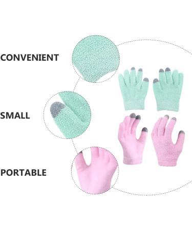 FOMIYES 2pairs Gel Touch Screen Gloves Hand Moisture Gloves Beauty Care Gloves Screen Tool Hand Moisturizer Hands Gloves Bath Mitt Spa Gloves Hand Covering Skin Care Yarn - Buy Online on GoSupps.com