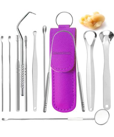 Tonsil Stone Assisted Removal Kit - 11 Premium Stainless Steel Oral Care Tools for Assisted Stone Removal and Temporary Relief. Easier Removal with Tools.