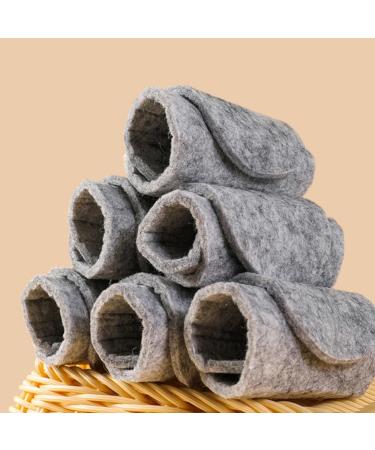 Buy 5 Pairs Wool Shoe Insoles | Winter Warm Felt Inserts for Men & Women | Soft Cushion Boot Insoles - Grey - Buy Online on GoSupps.com