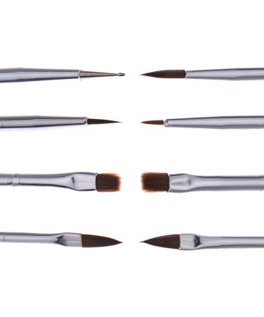 8-Piece Nail Art Tool Set Brushes Carved Pens & DIY Manicure Tools for Salon-Quality Designs | International Shipping - Buy Online on GoSupps.com
