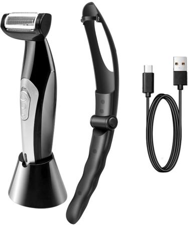 Body Razors for Men Back for Men Electric Chest Shaving Tool Back Trimmer for Men Shower Resistant with Extendable Handle - Buy Online on GoSupps.com