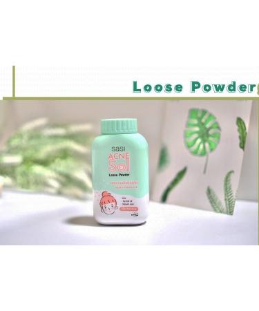 SOL Acne Loose Powder X2 - Shine Control for Oily Face | Long-Lasting Makeup & Finishing Powder for All Skin Tones - Mattifying & Translucent Formula - Buy Online on GoSupps.com