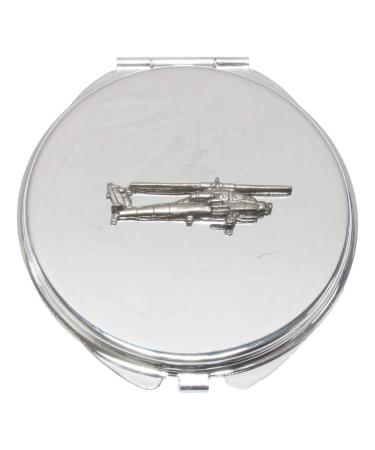 Helicopter Compact Mirror Handbag Gift With Free Engraving 177