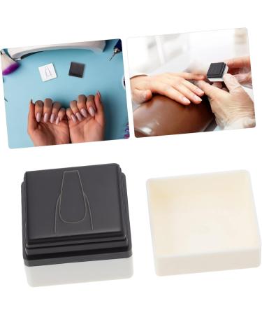Ipetboom Nail Practice Stamp Female Manicure Practice Tool Nail Art Salon Practice Supply Manicure Accessory Painting Practicing Stamper Manicure Stamper Compact Stamper Plastic Mold White 3.6x3.6cm White - Buy Online on GoSupps.com