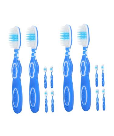 Healvian 12 pieces of prison toothbrush portable toothbrush household toothbrush toothbrush mini toothbrush toothbrush mini toothbrush travel daily dental brush clean tools
