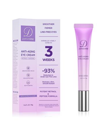 Eye Cream for Dark Circles and Puffiness Hydrating Under Eye Cream for Dark Circles Anti Aging Dark Circle Eye Cream for Fine Lines Wrinkles Firming Eye Contour 1.06 oz-BH222