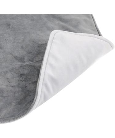 Electric Heating Pillow - Constant Temperature Washable & Soft Desk Heating Pillow (Gray) for Ultimate Comfort - Buy Online on GoSupps.com
