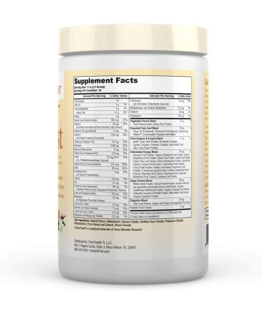 Greens First Boost - Plant-Based Protein Superfood Shake Mix | Vegan Dairy-Free French Vanilla - Balanced Nutrition 12.06 oz - Buy Online on GoSupps.com