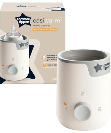 Tommee Tippee Easiwarm Bottle Warmer - White, Auto Timer, One-Dial Operation - Buy Online on GoSupps.com