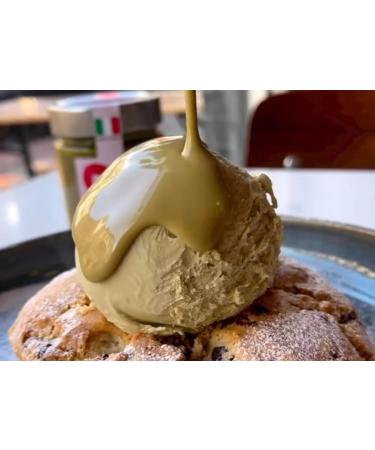 Black Milk Pistachio Cream Spread for Catering 3kg - Gluten Free - Single - Extra Large Tub - Buy Online on GoSupps.com